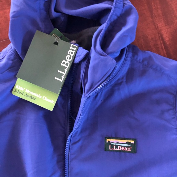 Llbean 3in1 kids mountain classic size large 14-16 - Picture 2 of 4